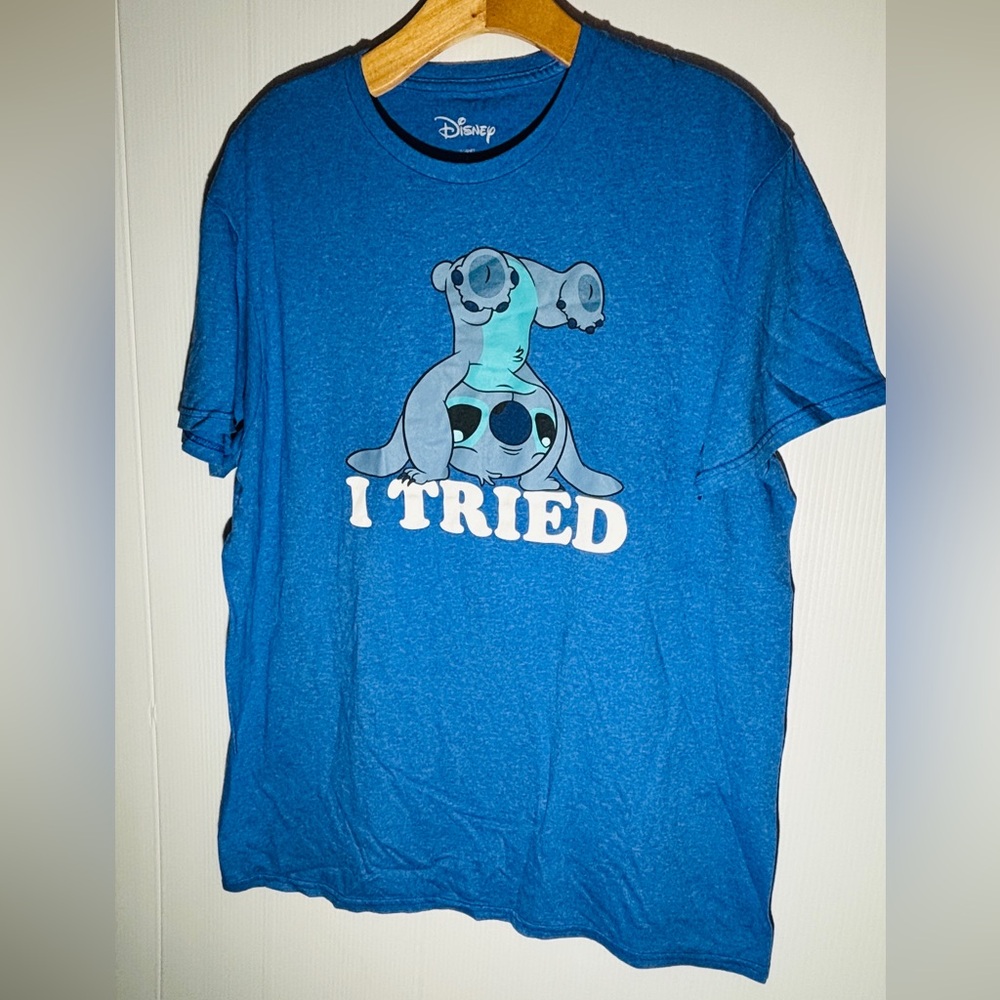 Disney Vibrant Blue Logo Tee